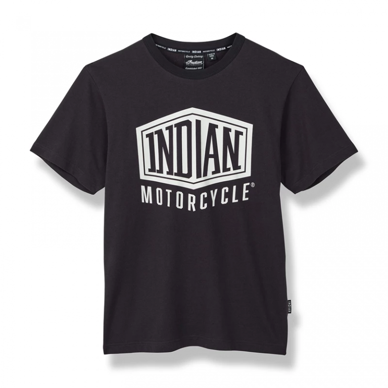 Indian Mens Shield tee svart