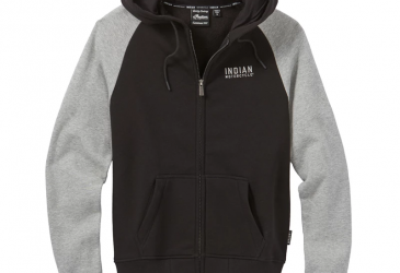 Indian contrast sleeve hoodie