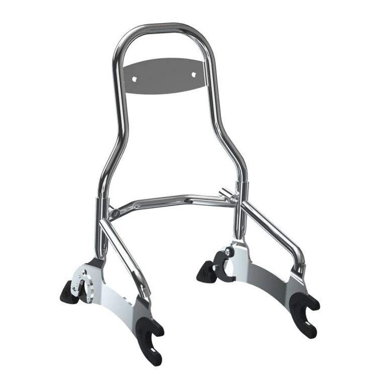 Steel 12 in. Universal Quick Release Passenger Sissy Bar