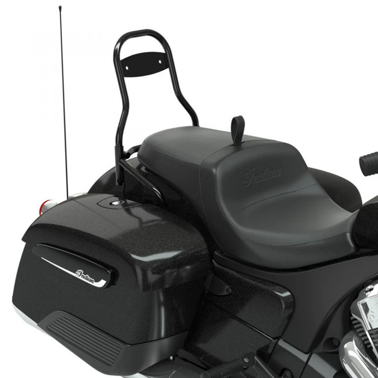 Steel 12 in. Universal Quick Release Passenger Sissy Bar Indian