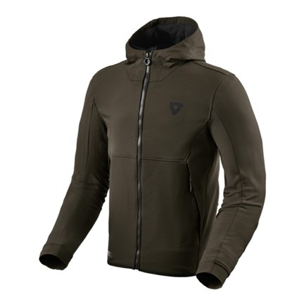 HOODIE JACKA CASUAL MC mossgrön grön