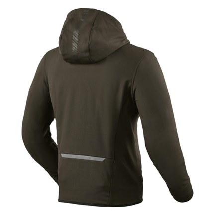 HOODIE JACKA CASUAL MC grön mossgrön