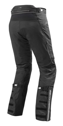 revit goretex mc byxa allvädersbyxa bakifrån