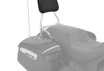 Indian passenger backrest pad