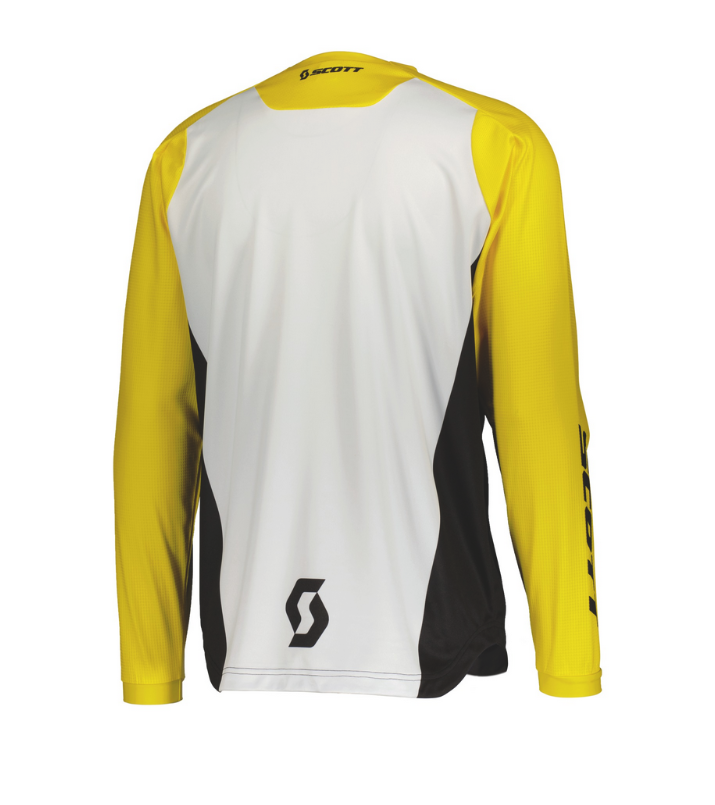 Scott 350 Swap Evo Jersey gul rygg