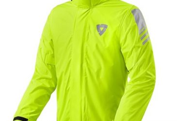 Regnjacka lätt snygg revit gul