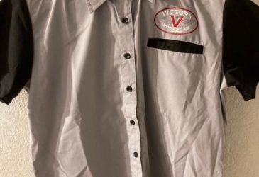 Victory skjorta grå-svart