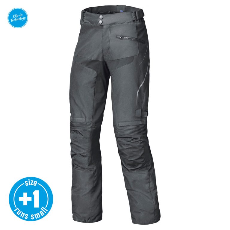 svart allvädersbyxa fram held