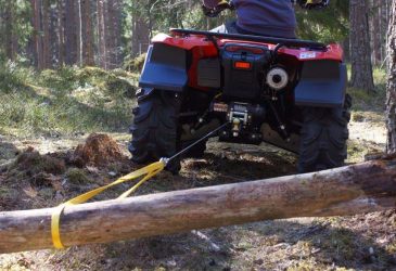 ATV Winch Suzuki KingQuad ATV