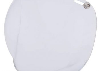 indian open face bubble visir clear