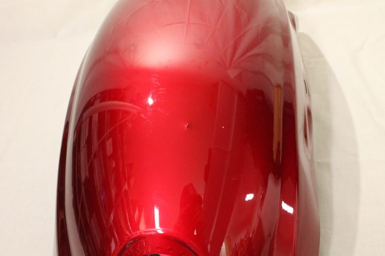 Triumph Rocket III Bakskärm Röd ovan