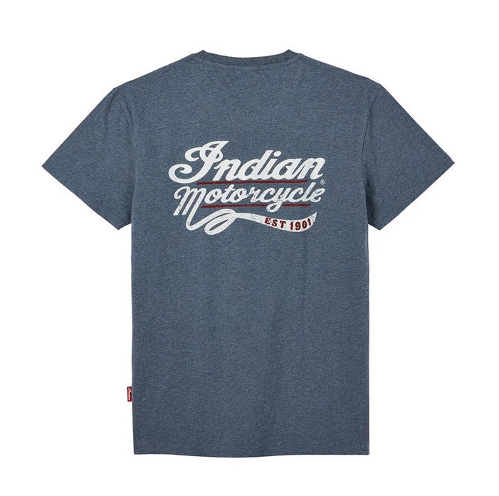 Indian Mixed Embroidery Print Tee rygg