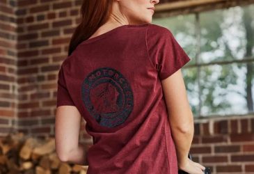 Women's Glitter Back Headdress T-Shirt