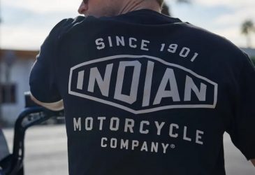 Indian 1901 Hexagon T-Shirt, Black