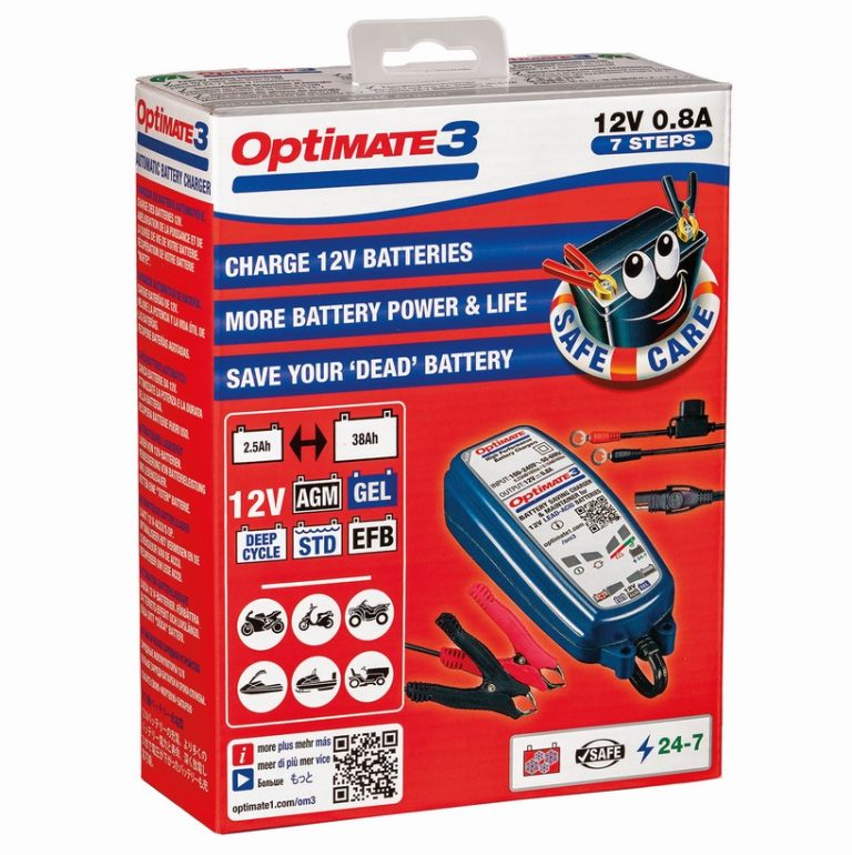 Optimate 3 Batteriladdare