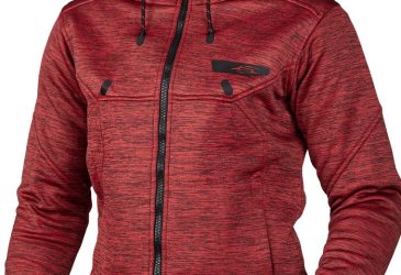 Sweep Ring Road Hoodie DAM Röd