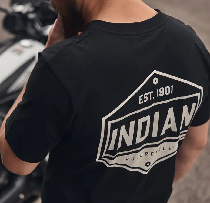 Indian Hexagon Graphic tee rygg