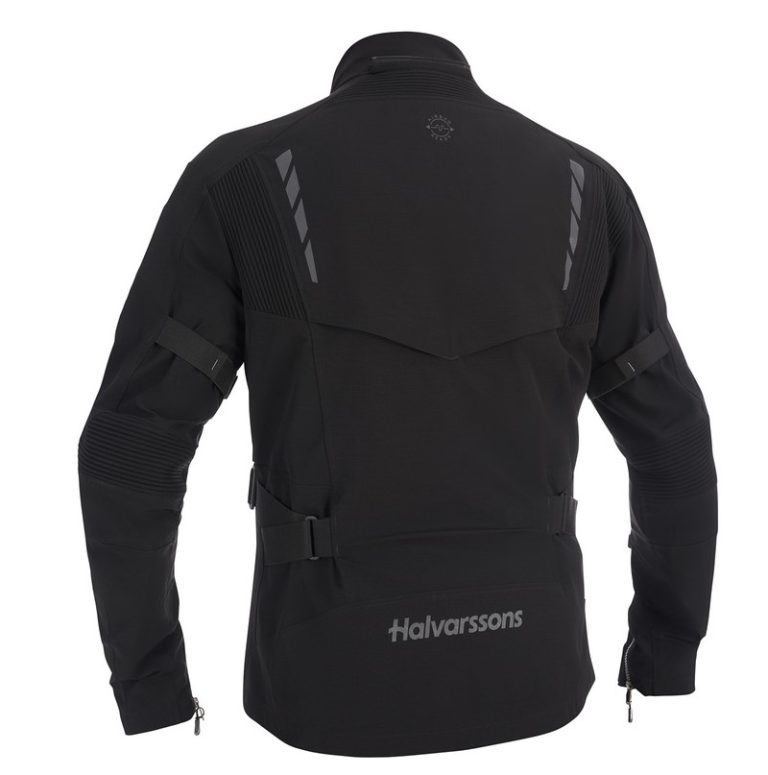 Halvarssons Vinvallen Jacka svart rygg