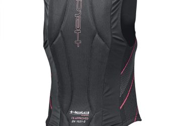 Held ryggskydd Nagato svart rosa