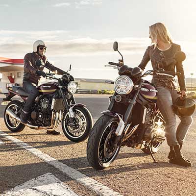 Premiär för Kawasaki motorcyklar