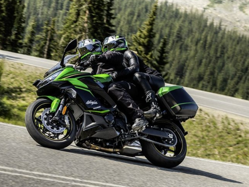 Premiär för Kawasaki motorcyklar