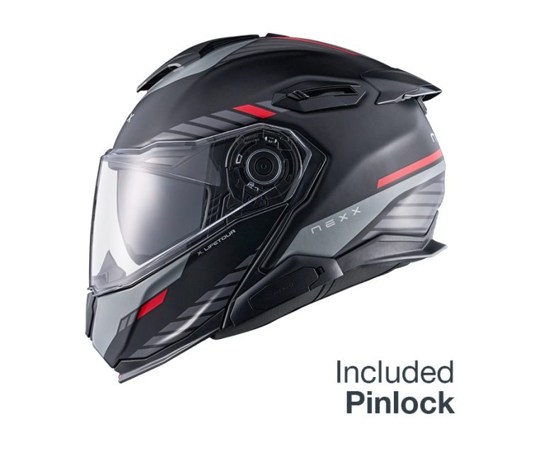 Nexx Lifetour Globe grå röd