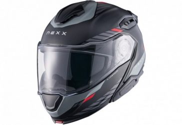 Nexx Lifetour Globe grå röd fram