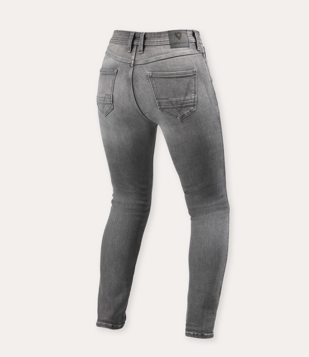 Rev'it Shelby 3 skinny Jeans Grå bak