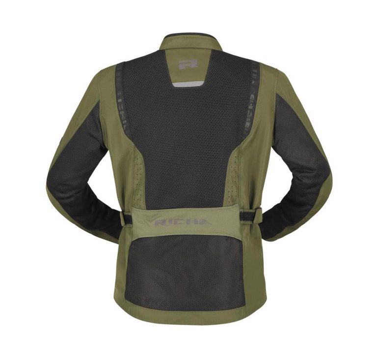 Richa Monaco WP Jacket Grön rygg