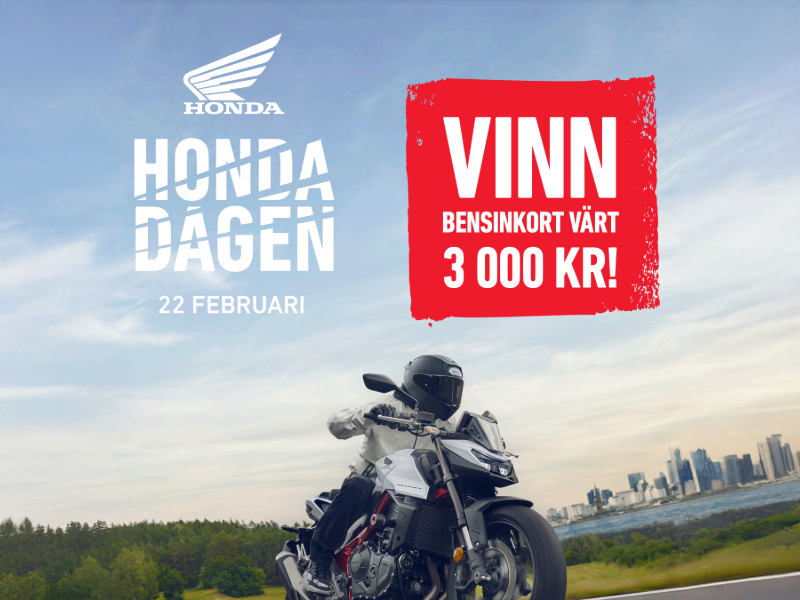 Premiärvisning av Hornet CB1000 i Uppsala – Honda dagen 2025