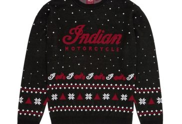 Unisex Script Holiday Sweater, Black