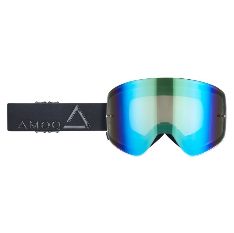 AMOQ Vision Magnetic Crossglasögon Blackout - Gold Mirror