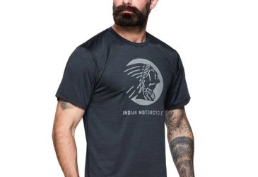 Indian Headdress Profile Athlete T-Shirt, Blue