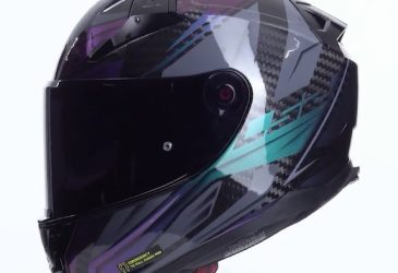 LS2 FF811 VECTOR II CARBON SAVAGE GLOSS CHAMALEON