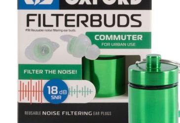 Oxford FilterBuds Commuter 18 SNR