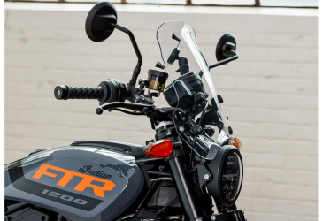 Polycarbonate Mid Windshield without Headlight Cowl, Clear