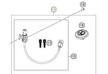 Husqvarna lock kit 701