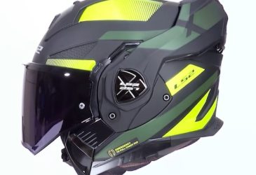 LS2 Hjälm FF901 advant x Nova Matt Black H-V Yellow