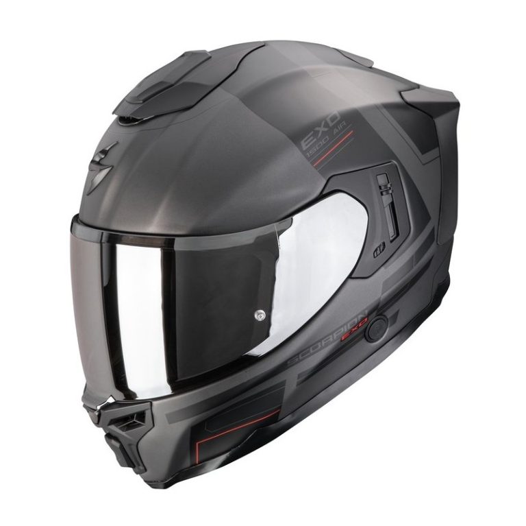Scorpion EXO-1500 AIR DUAL Matt Silver-Black