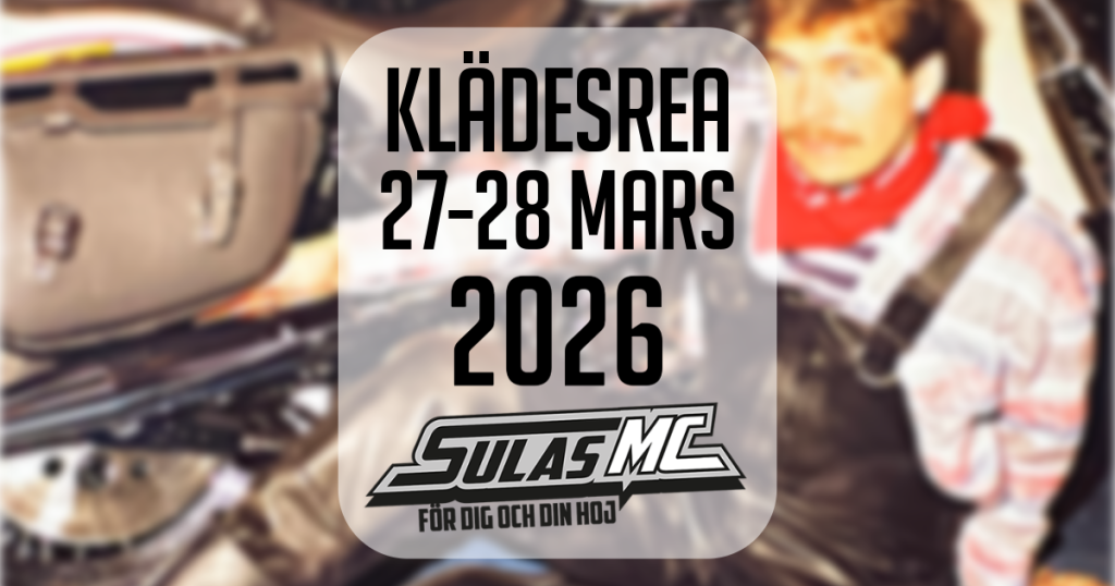 Klädesrea MC, 27-28 mars hos Sulas MC