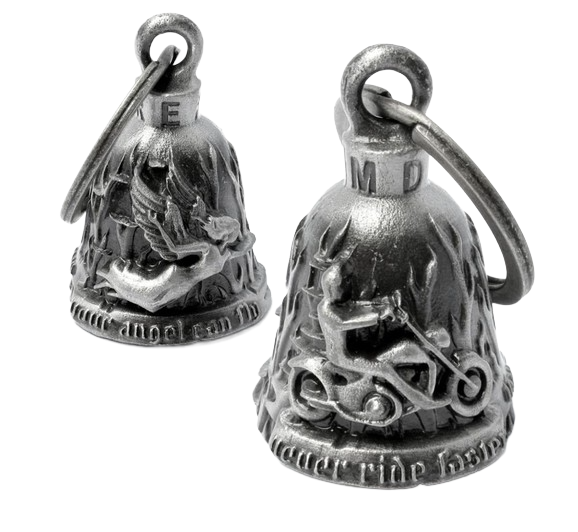 Drem Bells Never Ride Faster Than Your Angel Can Fly Motorcyclist Guardian Angel