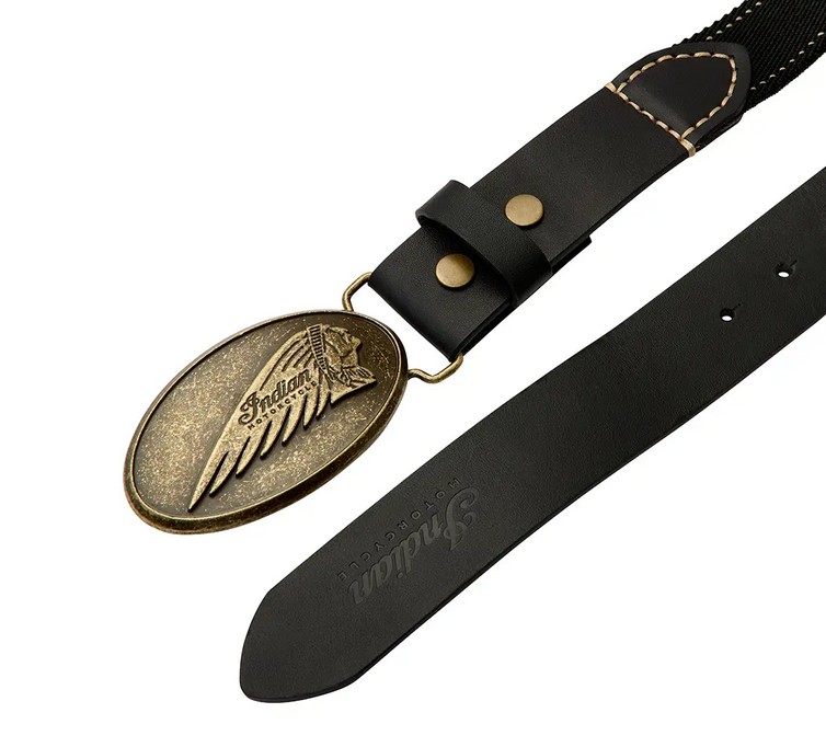 Indian Headdress Buckle Belt