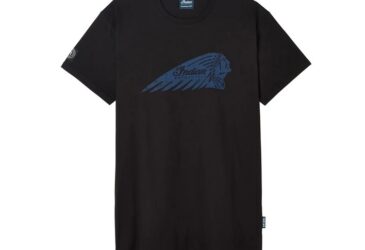 Indian Headdress print tee svart