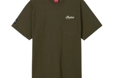 Indian Men's Headdress Pocket T-shirt, Green
