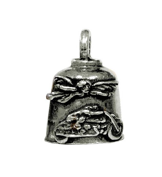 Never Ride Faster Than Your Guardian Angel Gremlin bell bild 2